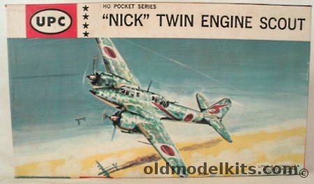 UPC 1/101 Kawasaki Ki-45 Nick - (ex Marusan), 7033-49 plastic model kit